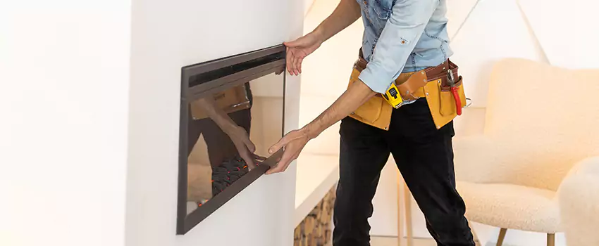 Metal Fireplace Installation in Derry, New Hampshire