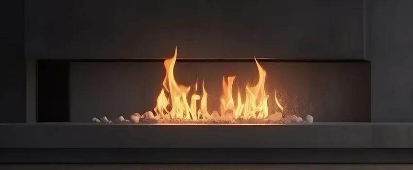 B-Vent Gas Fireplace Installation in Derry, NH