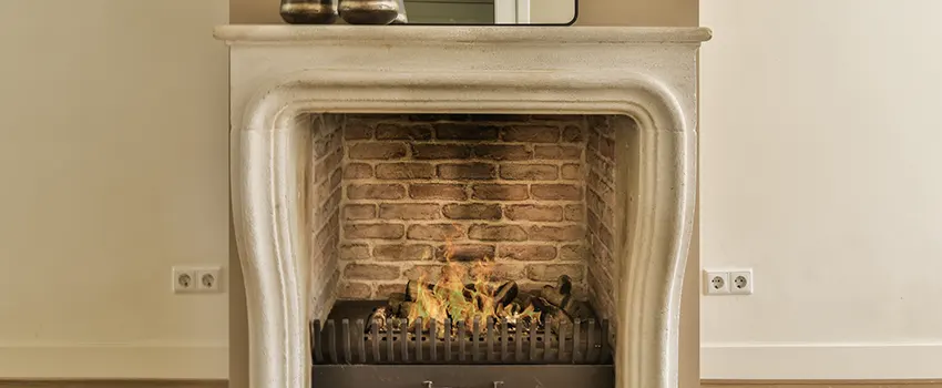 Vintage-style Fireplace Redesign in Derry, New Hampshire