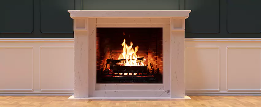 Open Flame Wood-Burning Fireplace Installation Services in Derry, New Hampshire