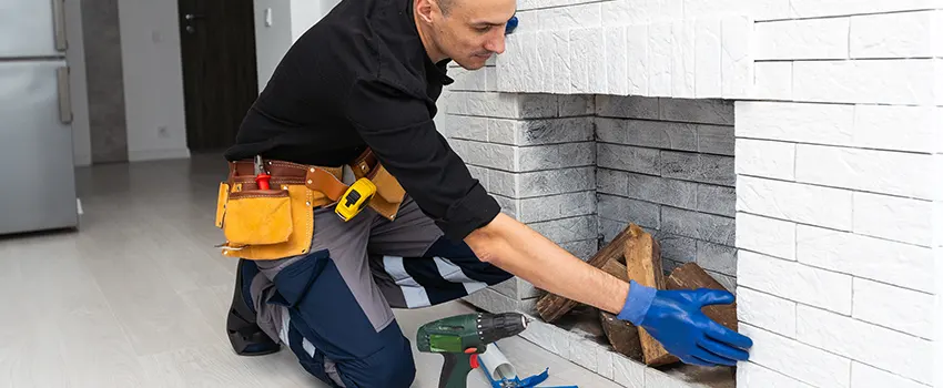 Fireplace Damaged Damper Frame Repair Services in Derry, New Hampshire